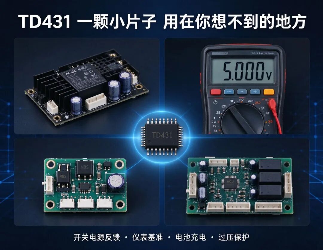 {新品推薦}TD431 拆解（包看懂）：那顆 2.5V 基準到底怎麼來的